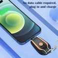 thumbnail image 2 of EIMELI Keychain Portable Charger Compatible with Android 1500mAh Durable Key Chain Phone Charger Type-C Safe Small Power Bank Reusable for Phone, 2 of 8