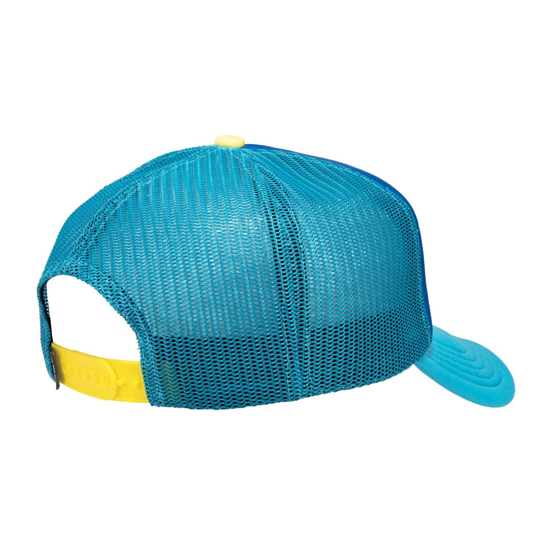 ODD SOX - SpongeBob Trucker Hat – Teal Snapback Cap – Mesh Back – One Size Adjustable Fit