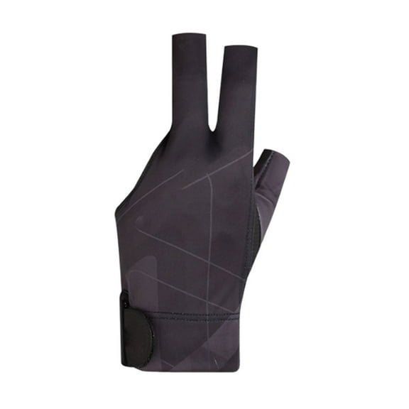 Ngheia Billiards Non-Slip Gloves, Gloves for Left Hand Breathable Three Finger Cue Pool Gloves Cue Sport Glove for Women Men