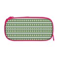 thumbnail image 3 of Vsdgher Light Green Squares Print Large Capacity Pencil Case Pouch with Zipper, Portable Aesthetic Big Capacity Pencil Cases Pen Office Travel Stationery Bag, 3 of 8