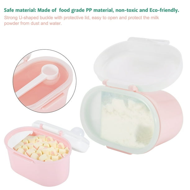 1 boîte de stockage de lait de préparation pour bébé, distributeur de boîte  de lait en poudre portable pour nourrissons, récipient de nourriture