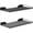 Black, variant on 2 Pack Garage Wall Mount Shelves, 45x15 inch Wall Mounted Storage Shelves for Garage Heavy Duty Floating Shelf, Holds Up to 220 lbs(Black)
