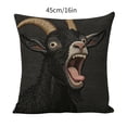 thumbnail image 2 of zhangmingg Decorative Patterned Pillow Cover Insertable for Sofa Bed Living Room Protector, 2 of 4