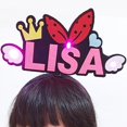 thumbnail image 5 of Casquettes de Concert Lisa Rose Rose Rose Clignotant, 5 of 5