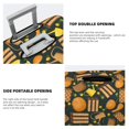 thumbnail image 3 of Naloa Autumn Harvest Pumpkin Basket Elastic Suitcase Protector, Travel Suitcase Protector Cover Fits 18-32in Suitcase(No luggage included)-Large, 3 of 7