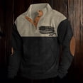 thumbnail image 2 of Chandail en Molleton Sans Capuche pour Hommes, Manches Longues, Col Rond, Décontracté, pour un Confort et un Style Quotidiens, Style Mode Urbaine, 2 of 4