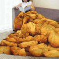 thumbnail image 2 of Chicken Nuggets Throw Blanket for Teens Boys Girls and Adults Chicken Nuggets Lover Soft Warm Cozy Funny Food Flannel Blankets for Couch Sofa Bed Camping Travel Chicken Nuggets Decor Poster 50" X 440", 2 of 6