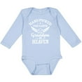 thumbnail image 3 of Inktastic Handpicked for Earth by My Grandpa in Heaven Angel Wings Boys or Girls Long Sleeve Baby Bodysuit, 3 of 5