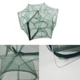 thumbnail image 3 of Folded Portable Polygon Fishing Net Nylon Foldable Crayfish Shrimp Catcher Crab Fish Trap Cages, 3 of 9