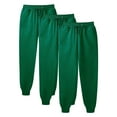 thumbnail image 1 of Yuyuzo 3pc Plus Size Sweatpants for Women Elastic Drawstring High Waist Cinch Bottom Joggers Trackpants with Pockets, 1 of 3