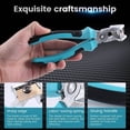 thumbnail image 2 of V-Shaped Rubber Strip Scissors 90 Degree for Doors Window Sealing Industrial Grade Right Angle Rubber Strip Scissors, 2 of 5