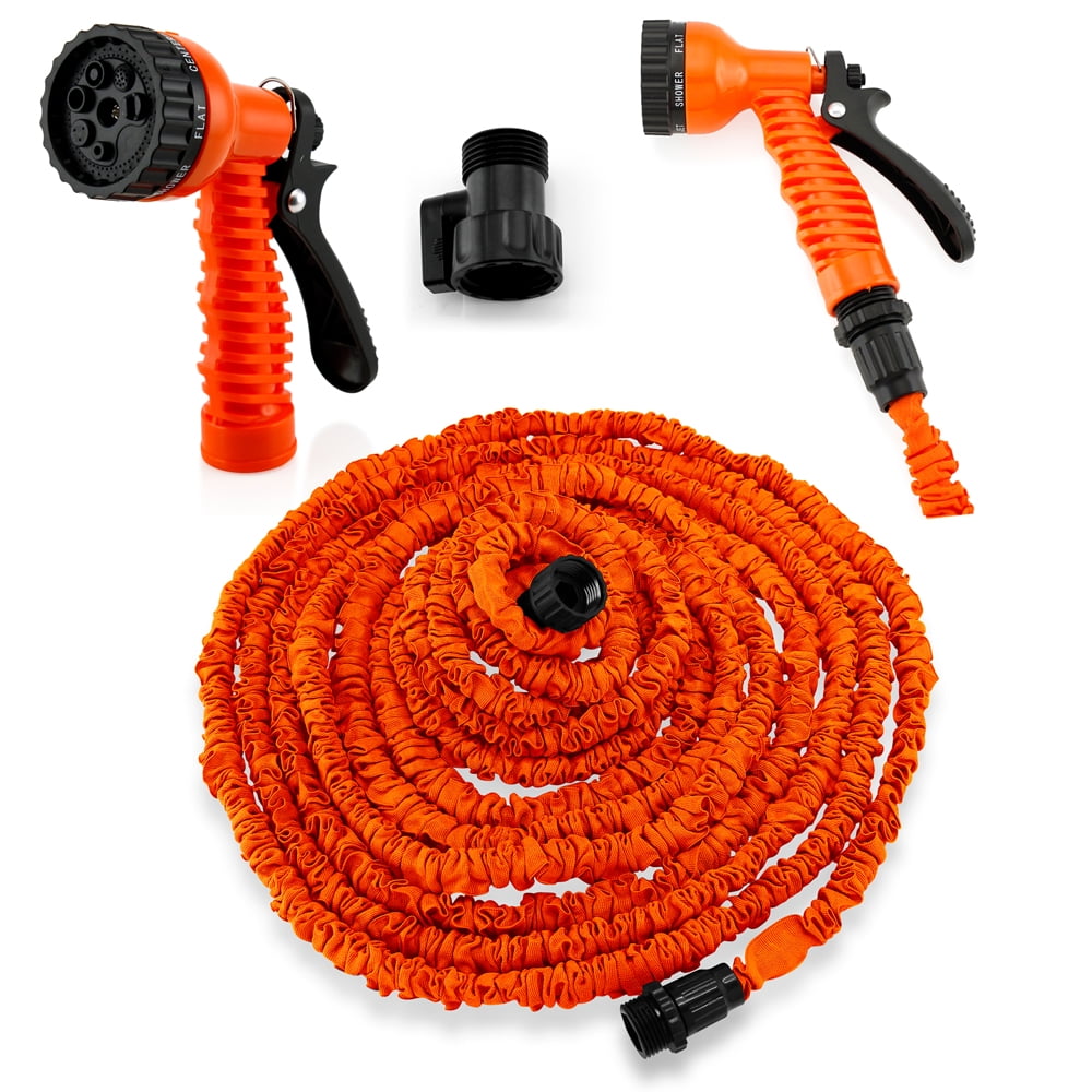 Expandable Garden Hose, Flexible Stronger Deluxe Garden Water Hose with