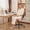CZ-Pink, variant on Nextay Tall Drafting Chair - Ergonomic Office Stool with Flip-Up Arms, Footrest & Lumbar Support