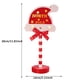 thumbnail image 3 of Decoración Navideña Adorno Navideño Nueva Señal De Tráfico Navideña Luces Decorativas Madera Navidad Vacaciones Ventana Escritorio Ambiente Luces Led De Colores Papá Noel Para Aquí, 3 of 6