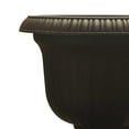 thumbnail image 5 of Southern Patio 19" Round Outdoor Utopian Urn for Large Sized Plants, Black, 5 of 5