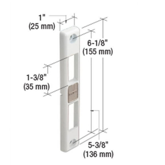 Lock Keeper for Milgard Patio Doors