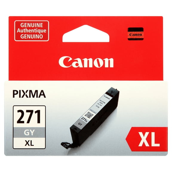 Canon 0340C001 (CLI-271XL) High-Yield Ink, Gray