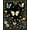 Black, Pattern 4, variant on ODIKA 4'x6' Machine Washable Non-Slip Area Rug, Vibrant Nature Inspired Print High Traffic Rug, Gold, 10002