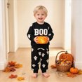 thumbnail image 4 of Futezty Toddler Baby Boy Halloween Outfits Long Sleeve Letter Sweatshirt Top with Pants 2Pcs Holiday Clothes 6M-4T, 4 of 7