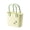 Light Green, variant on Women's Waterproof Sandproof Beach Tote Bag - Portable Washable Bag for Beach, Pool & Outdoor Use
