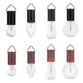 thumbnail image 1 of Mini linternas colgantes vintage, luz cálida, linterna LED para campamento, lámpara de burbujas de leche, lámpara ligera para acampar, lámpara de viaje, iluminación para exteriores, lámpara de cono, 1 of 5
