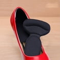 thumbnail image 1 of Parche de talón en forma de T, almohadilla de talón dos en uno de espuma, parche de talón antiabrasión, esponja, zapatos, ajuste antideslizante, talla de zapato, media talla, 1 of 1