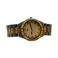 thumbnail image 4 of Angie Wood Creations Dark Sandalwood Men’s Watch with Maple Dial, 4 of 7