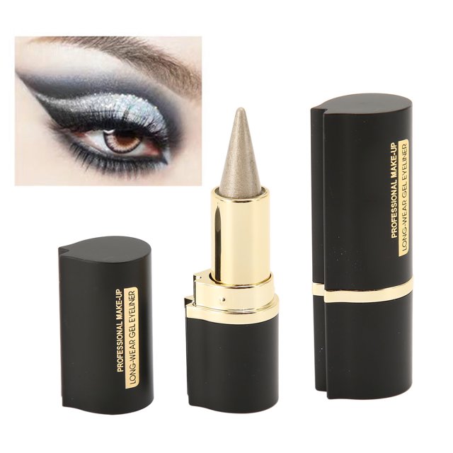Forestadores de maquillaje de ojos, delicada textura 3g fácil de aplicar alineador de ojos de lápiz sólido de larga duración para uso diario