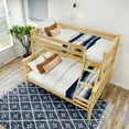 thumbnail image 6 of Plank+Beam Solid Wood Twin over Full Bunk Bed, No Box Spring Needed, 6 of 10