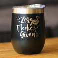 thumbnail image 2 of Bevvee Insulated Wine Tumbler 12 oz Zero Flocks Gifts for Wine Lovers Tumblers, 2 of 4