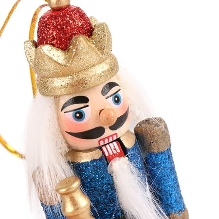 

Buytra 1PC Nutcracker Puppet Christmas Decor Flash Nutcracker Soldier Home Ornaments