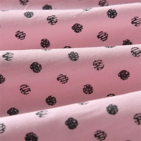 

nsendm Kids Toddler Baby Girls Spring Summer Floral Cotton Short Sleeve Princess Dress Clothes Trim Fit Tights Girls Dress Pink 3-4 Years