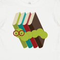 thumbnail image 4 of Inktastic Bookworm Books Reading Boys or Girls Baby T-Shirt, 4 of 5