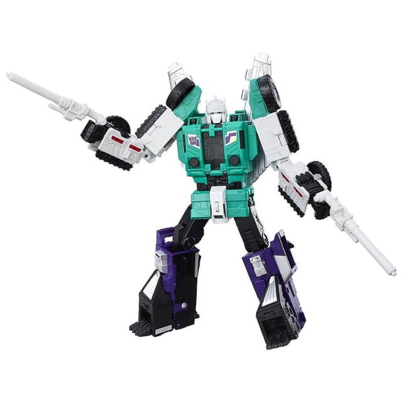 Six Shot and Decepticon Revolver Leader Class  | Transformers Generations Titans Return