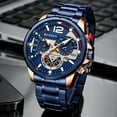 thumbnail image 5 of Curren Luxury Brand Sport Wristwatches For Man Luminous Quartz Watches Casual Chronograph Stainless Steel Male Clock - Quartz Wristwatches, 5 of 6