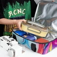 thumbnail image 6 of Unicorn Double Layered Insulated Refrigerated Lunch Bag with Two Compartments, Large Capacity, and Hand-Carry Strap - 7.1x11.4x16.1 Inches, 6 of 6