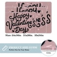 thumbnail image 2 of Valentine's Day Polyester Non-Slip Machine Washable Outdoor Floor Rug Chair Rugs Bath Rugs, 2 of 6