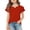 Red, variant on CCRFTGI Shirts for Kids Girls Size 7 Ruffle Short Sleeve Casual Loose T-Shirts Cute Little V Neck Summer Tops Classic Tees Gifts for Girls Black 5-6 Years