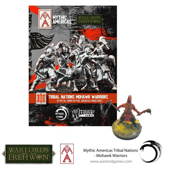 Mythic America Mohawk Warriors New