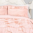 thumbnail image 2 of Lush Decor Kemmy Textured Quilt, Twin, Peachy Pink, 2-Pc Set, 2 of 11