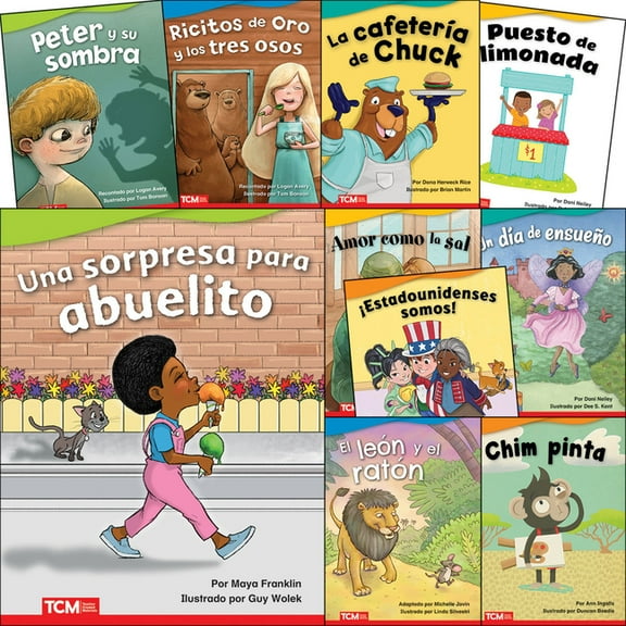 Literary Text: Literary Text Grade K Set 1 Spanish: 10-Book Set (Other)