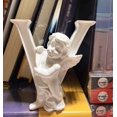 thumbnail image 5 of Juego de 4 figuras de ángel querubín estatua de Pascua religiosa coleccionable corazón y amor figuras de ángel hogar boda centro de mesa Pascua D?Cor, 5 of 5