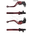 thumbnail image 3 of CNC Shorty Brake Clutch Lever Set Suzuki GSXR 97-03 600/750 01-04 1000 97-01 TLS, 3 of 5