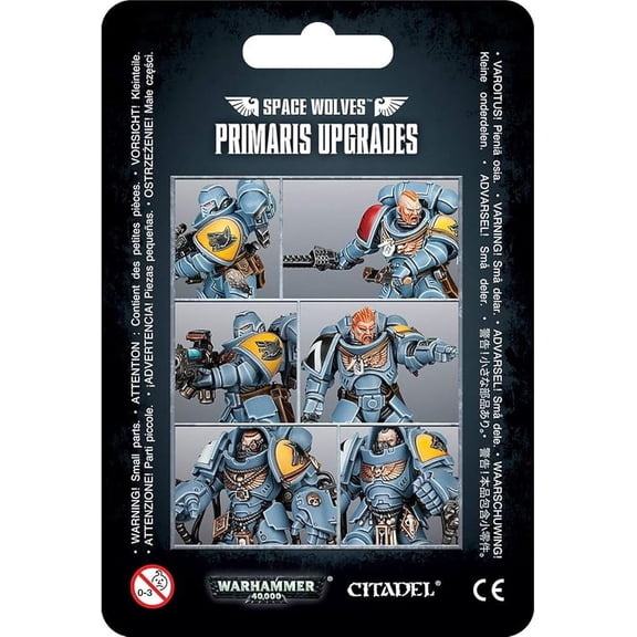 Games Workshop - Warhammer 40K - Space Wolves - Primaris Upgrades