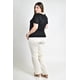 thumbnail image 3 of Blusa con detalle de perlas Roman Fashion /Tallas Extras, 5127 (Negro) negro 38, 3 of 5