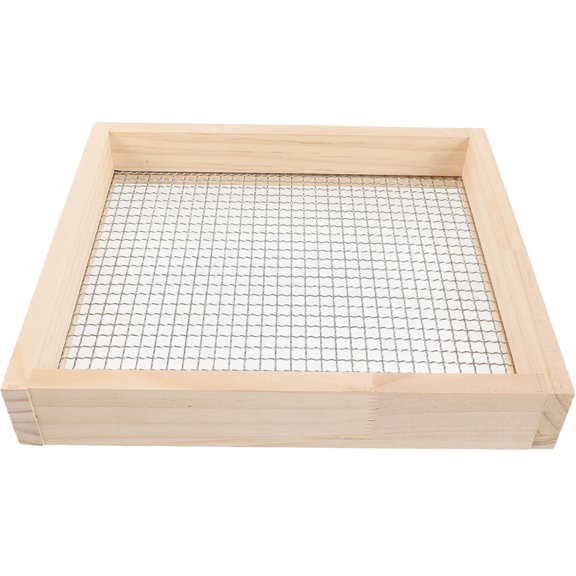 SWETRACE Garden Sieve For Soil Beige 1Set