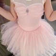 thumbnail image 6 of HWJAD Ballet Leotards for Girls 3-9Y Toddler Girls Dance Leotards with Tutu Skirt Performance Ballerina Outfit, 6 of 7