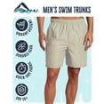 thumbnail image 7 of Kanu Surf Men's Swim Trunks - 2 Pack UPF 50+ Quick Dry Havana Bathing Suit, 7" Inseam (S-XXL), 7 of 7