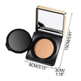 thumbnail image 3 of MZV Gold Plated Cushion Cream Brightens, Isolates Concealer And Keeps Makeup On, 3 of 3