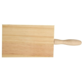 BakeDeco Cavatelli Maker with Nonstick Coating and Wooden Rollers